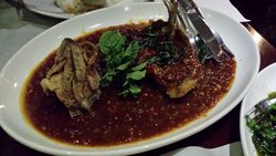 三味煎鲈鱼