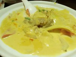 椰香黄咖喱牛肉