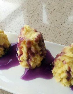 蓝莓土豆泥