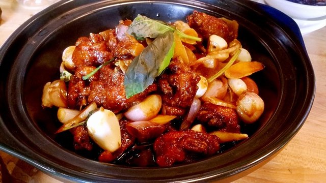 台式三杯鸡