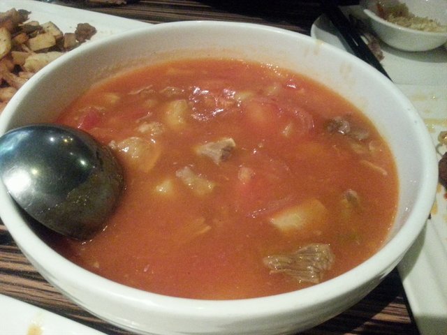番茄炖牛肉