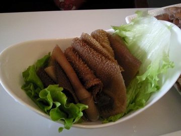 绿色毛肚
