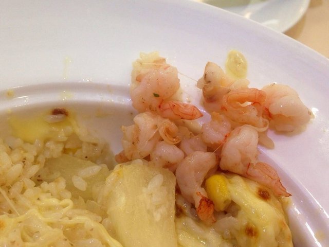 芝士海鲜焗饭
