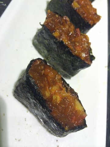 辣章鱼寿司
