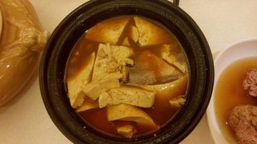 砂锅自磨豆腐