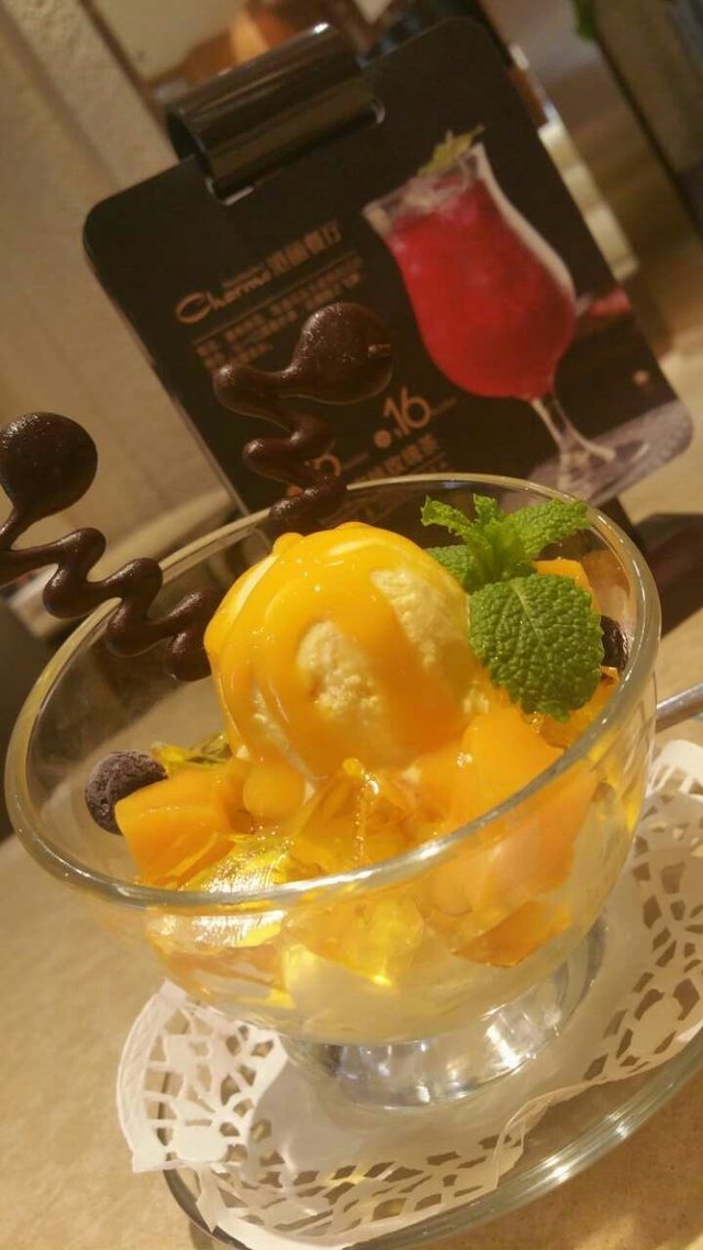 芒果奶酪冻