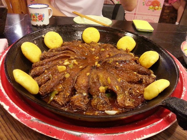 嘎巴锅黄鱼