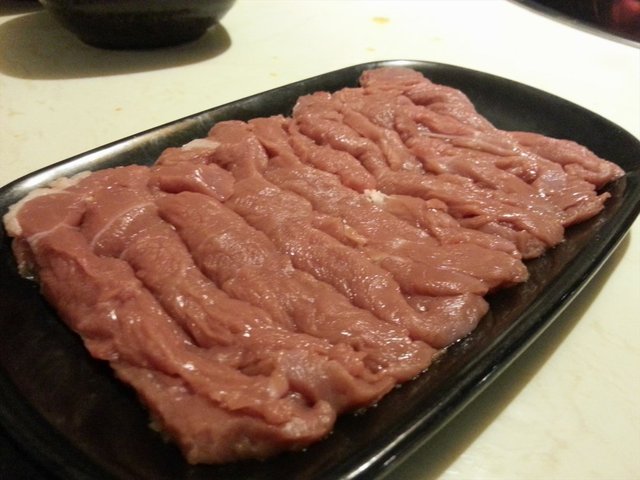 手切羊肉