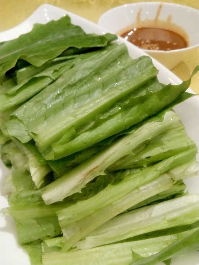 麻酱油麦菜