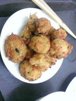 炸素丸子