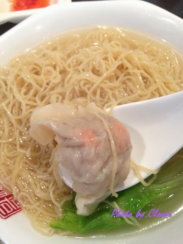 蟹子鲜虾云吞面