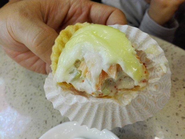 日式青芥三文鱼挞