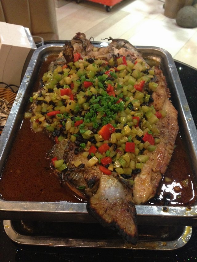 豆豉清江鱼