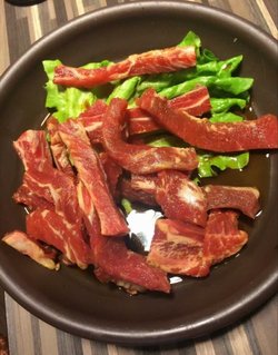 开片调味牛排肉