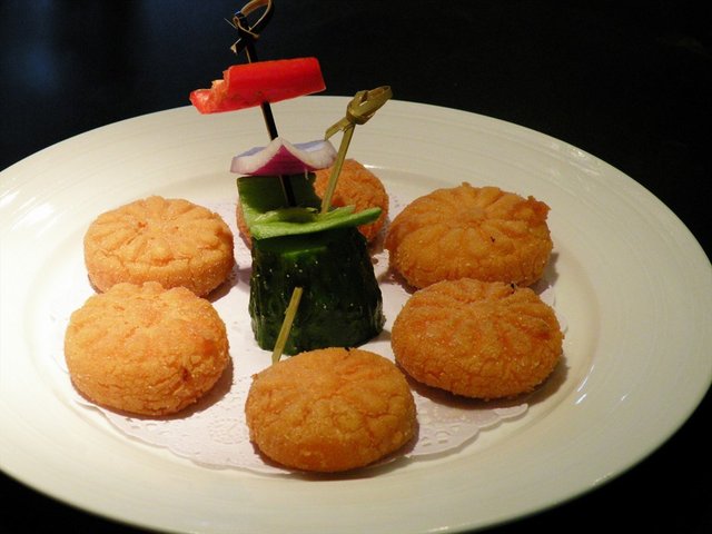 南瓜饼