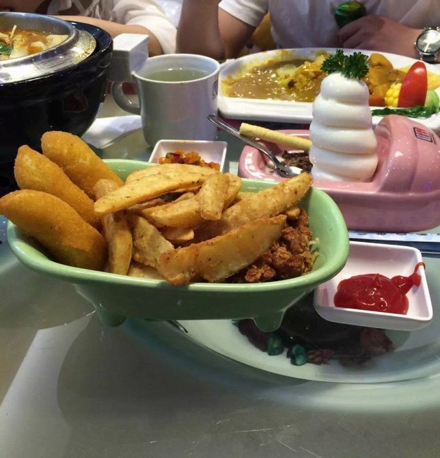 炸薯条