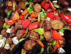 黑胡椒牛肉丸
