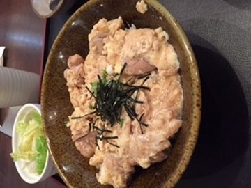 滑蛋鸡肉饭