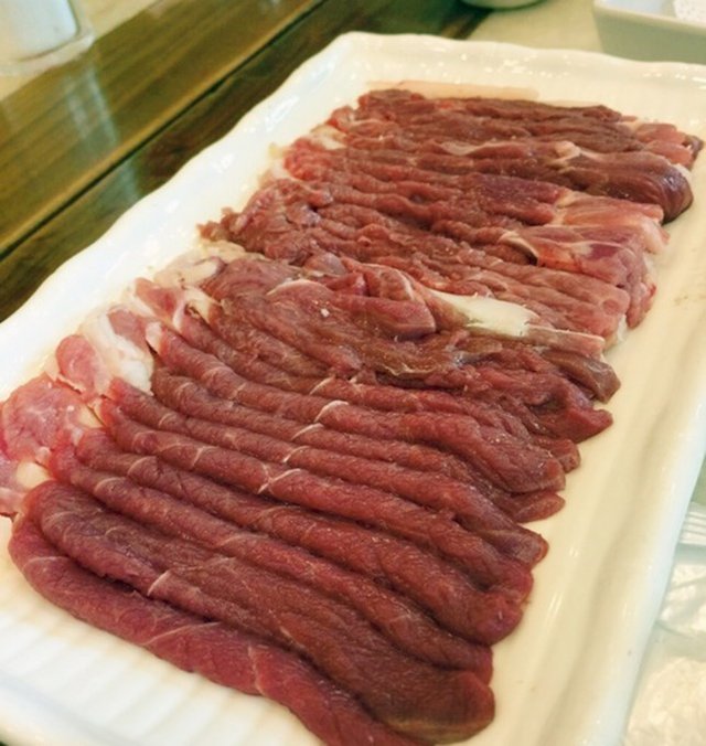 手切鲜羊肉