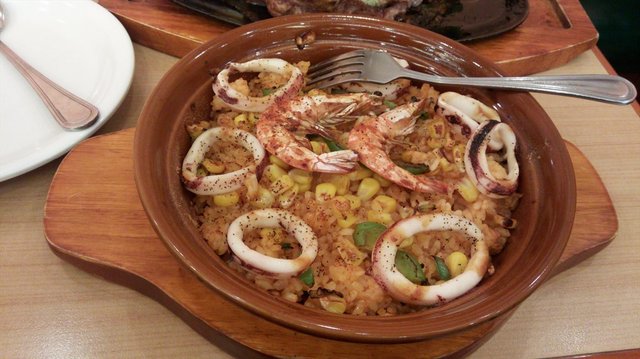 海鲜烤饭