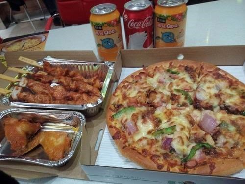 核桃仁烤鸡比萨套餐