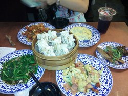 猪肉荠菜烧卖