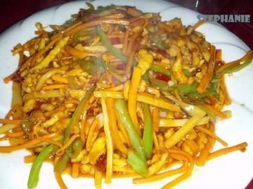 鱼香鸡丝