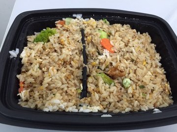 时蔬炒饭