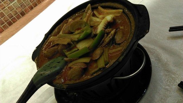 咖喱海鲜煲