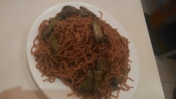 扁豆焖面
