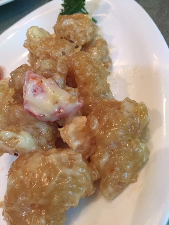凤梨虾球