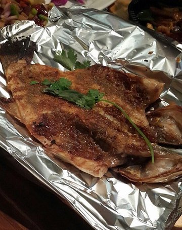 香茅烤鲈鱼