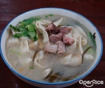 味道不错的烩面