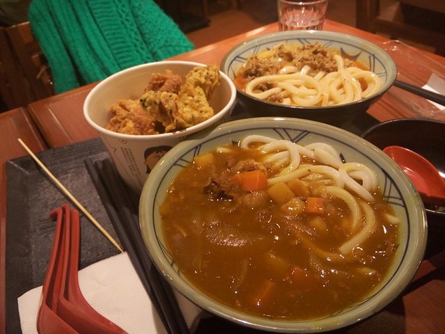 咖喱乌冬面