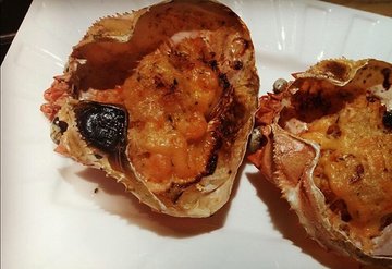 奶油芝士焗蟹宝