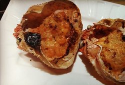 奶油芝士焗蟹宝