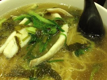 黄鱼汤面