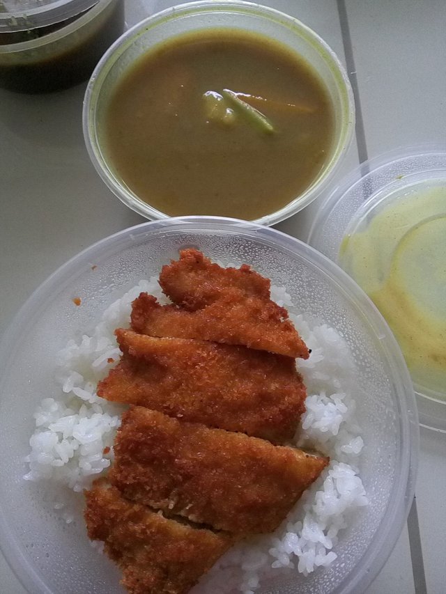 猪排咖喱饭
