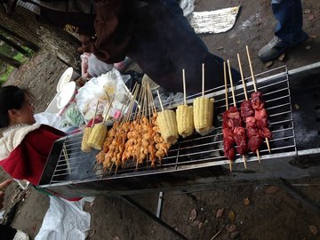 烤玉米棒