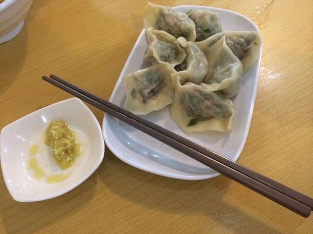 韭菜猪肉饺子