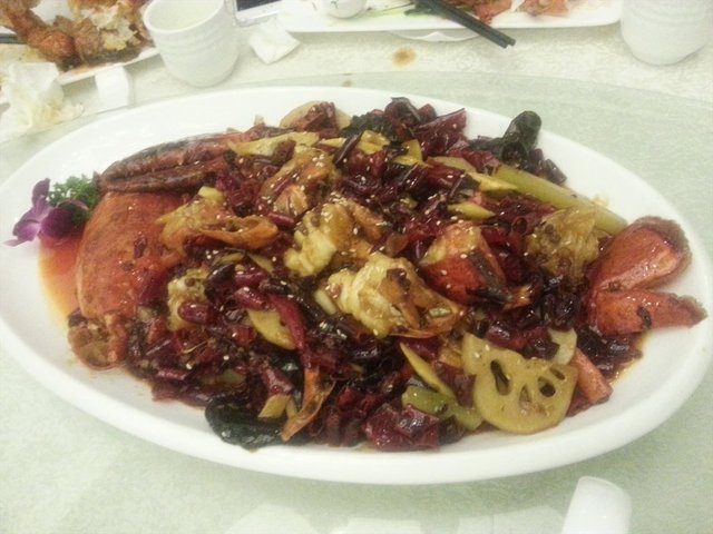 麻辣龙虾