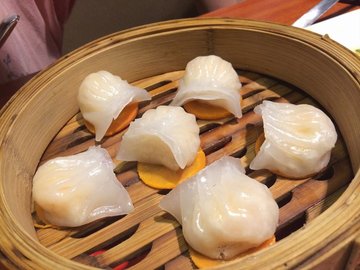 水晶虾饺
