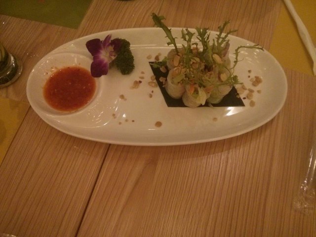 越式大虾纸米卷