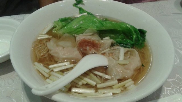 虾籽云吞面