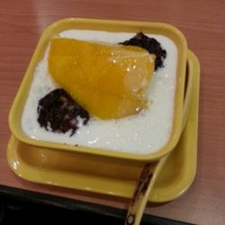 芒果白雪黑糯米甜甜
