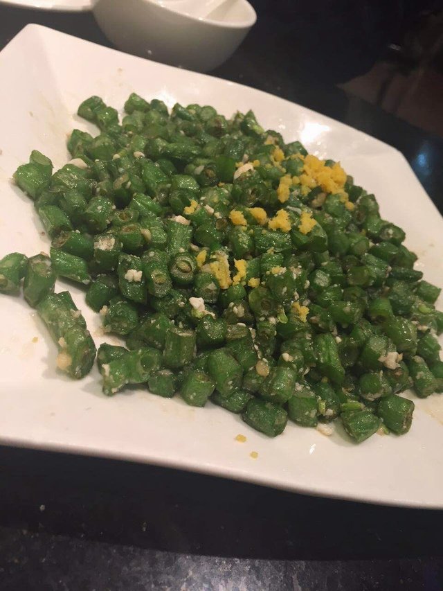 咸蛋四季豆