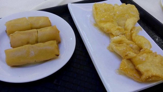 春卷+蛋散