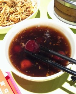 酒酿赤豆元宵