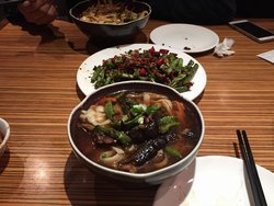 茄子豆角面
