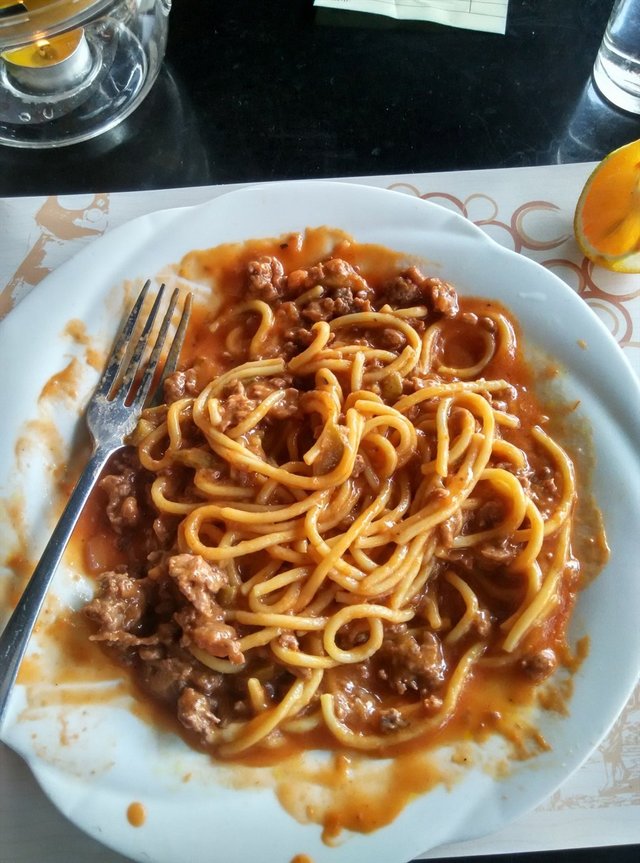 肉酱意粉